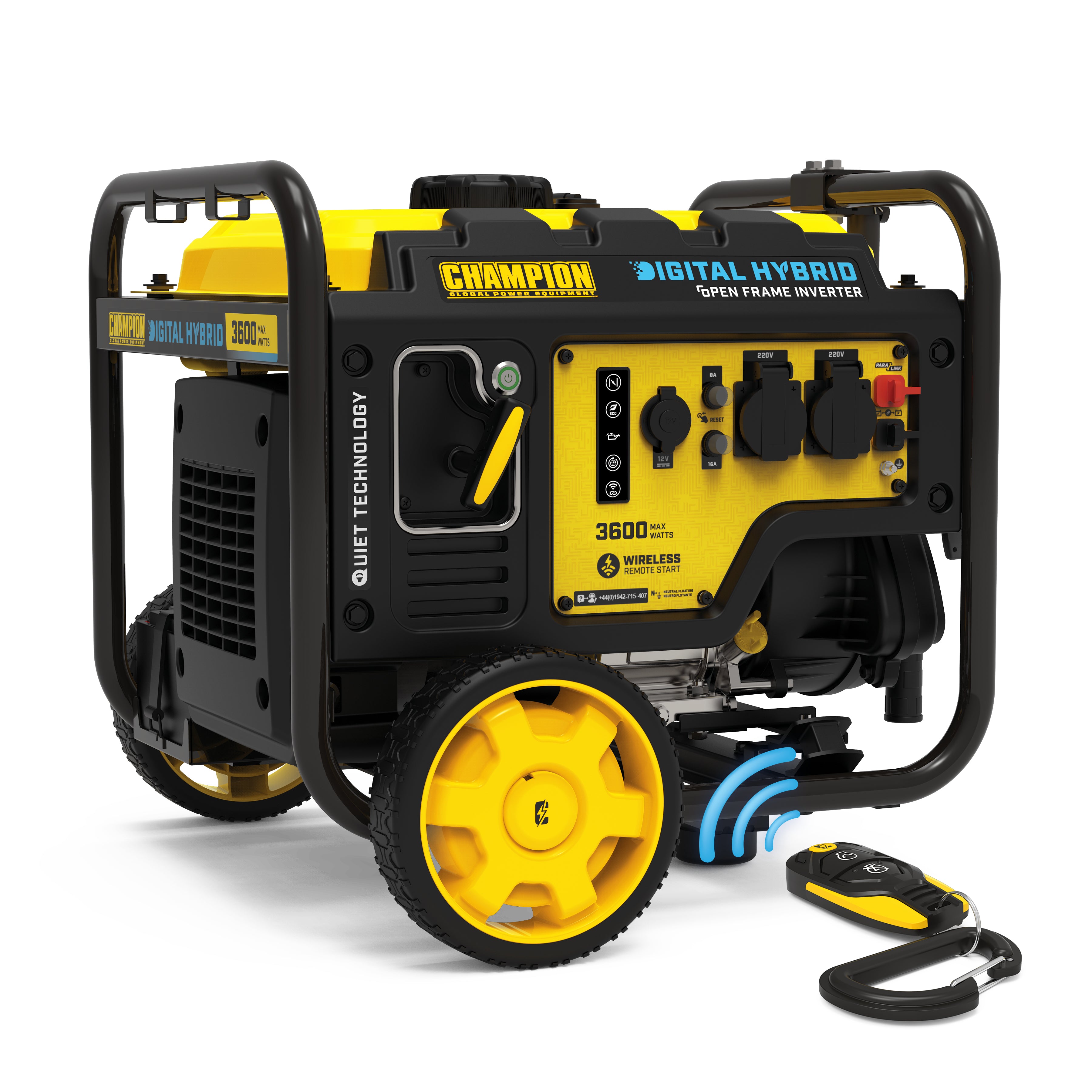 Cyfrowy hybrydowy generator Champion 3600 W