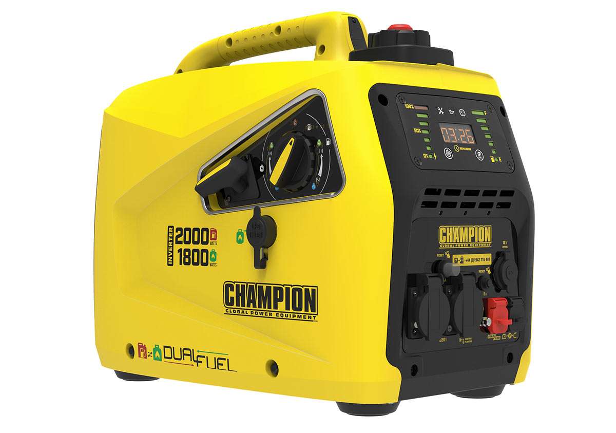 Dwupaliwowy generator Champion 2000 W LPG