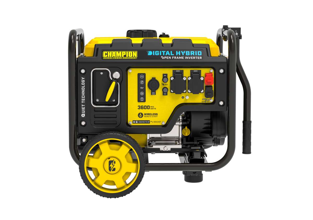 Cyfrowy hybrydowy generator Champion 3600 W
