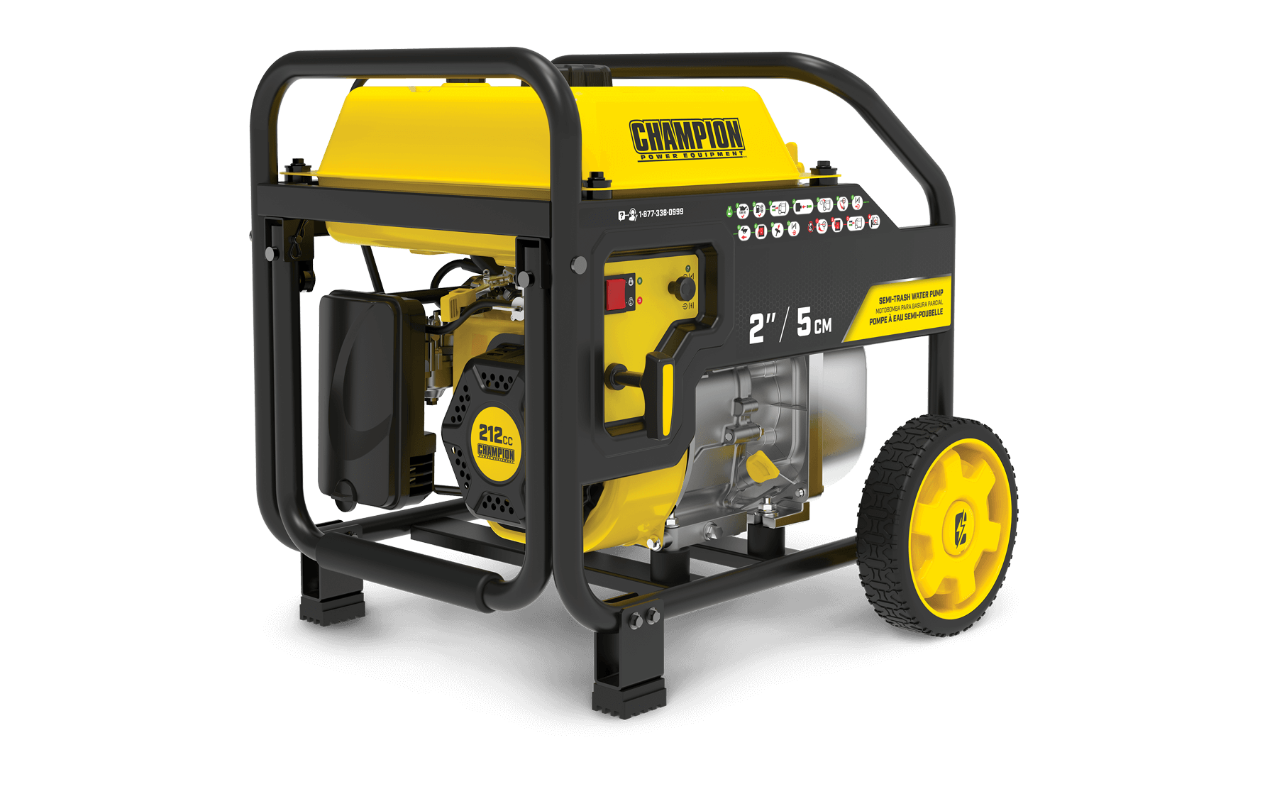 Pompa do wody czystej/brudnej Champion 5 cm