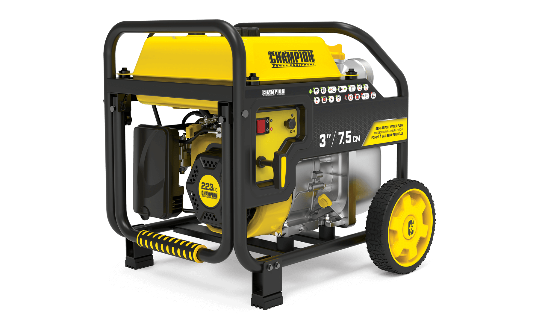 Pompa do wody czystej/brudnej Champion 7,5 cm