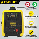 Dwupaliwowy generator Champion 2000 W LPG