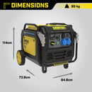 Generator benzynowy Champion o mocy 7500 W z inwerterem