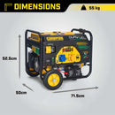 Dwupaliwowy generator LPG Champion o mocy 2800 W