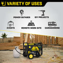 Dwupaliwowy generator LPG Champion o mocy 7000 W