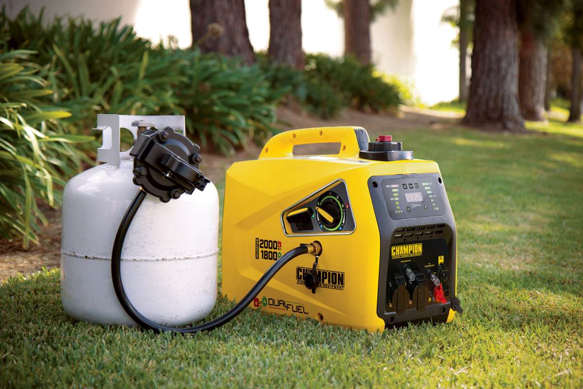Dwupaliwowy generator Champion 2000 W LPG