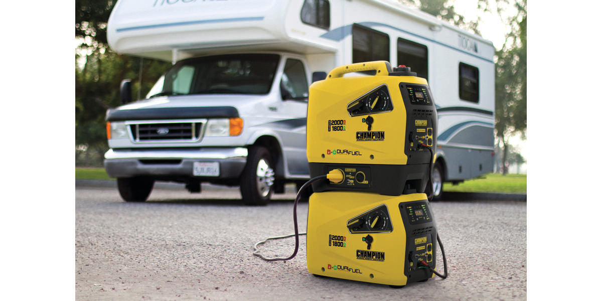 Dwupaliwowy generator Champion 2000 W LPG