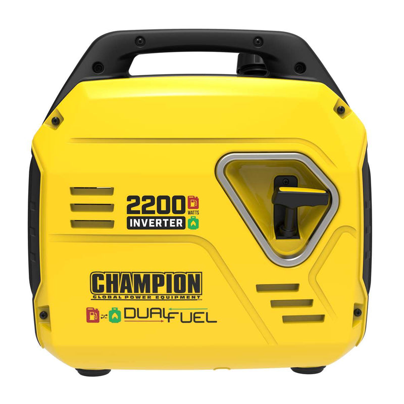 Generator inwerterowy Champion 2200 W „The Mighty Atom – Dual Fuel”