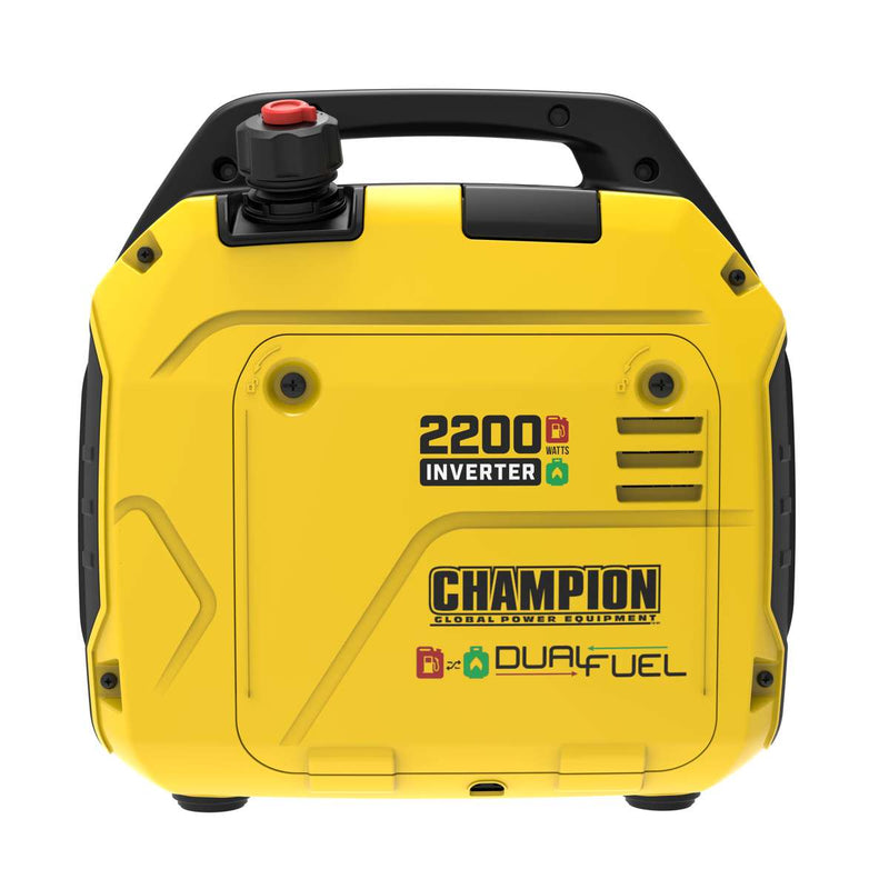 Generator inwerterowy Champion 2200 W „The Mighty Atom – Dual Fuel”