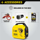 Generator inwerterowy Champion 2200 W „The Mighty Atom – Dual Fuel”