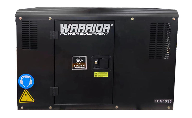 Warrior 15 kVa Diesel Generator 3 Phase