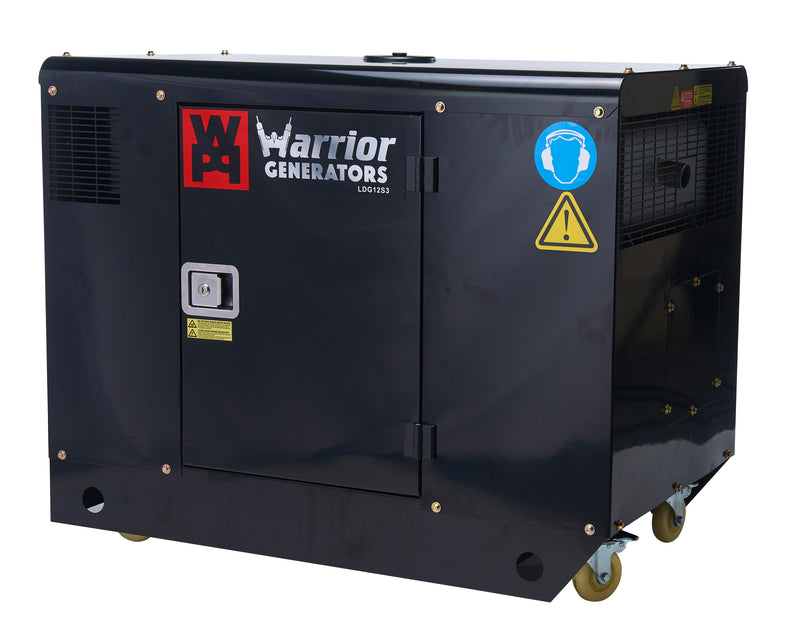 Generator wysokoprężny Warrior 12,5 kVa, 3 fazy