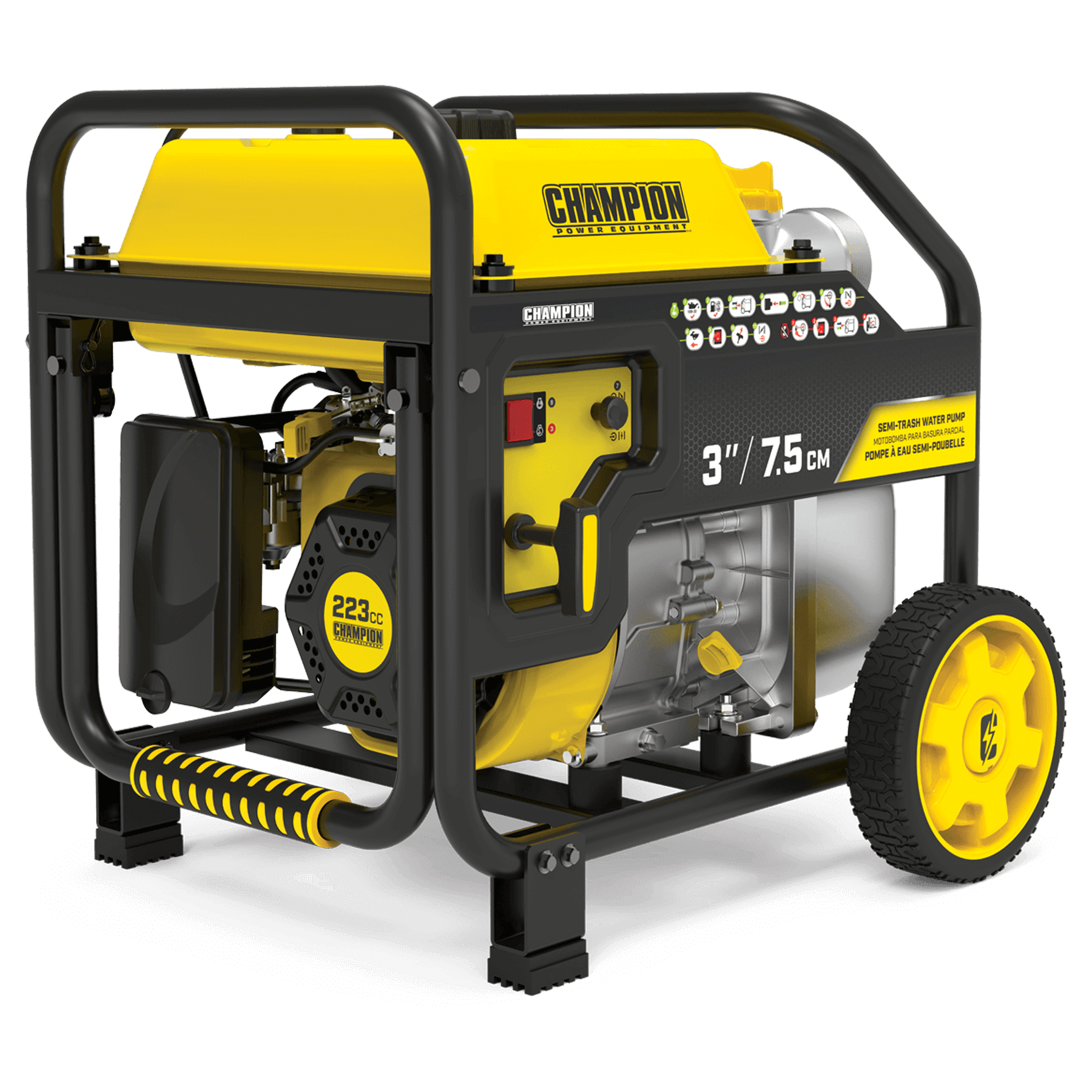 Pompa do wody czystej/brudnej Champion 7,5 cm